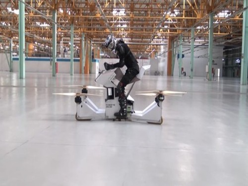 俄罗斯Hoversurf打造载人飞天无人机