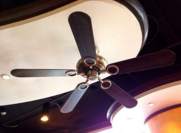  Compatible with HomeKit, the ceiling fan sells for 379 dollars