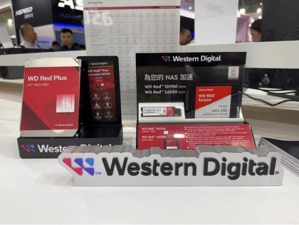  WD Red series of Western Data debuted in Computex 2024